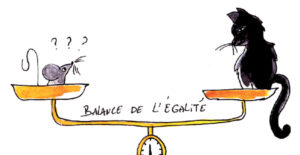Balance de l'égalité
